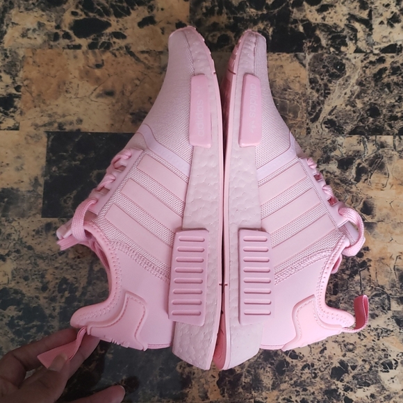 Adidas NMD R1 Athletic Sneakers Pink - Picture 12 of 15
